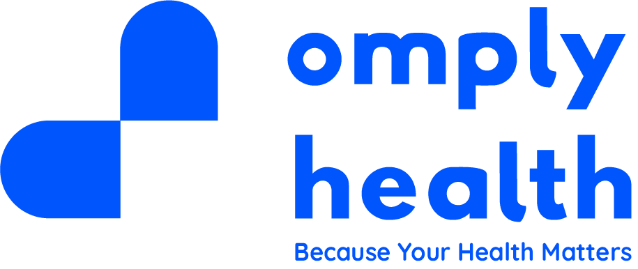 Omply Health Blue logo